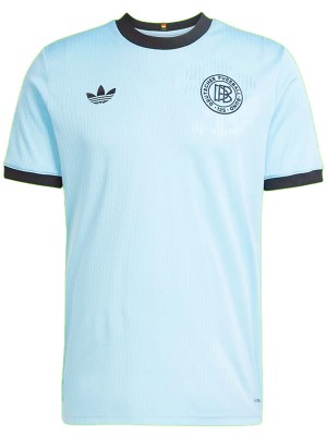 Germany maillot de football pour adulte tenue de sport bleu ciel pour homme 125e anniversaire 2025-2026